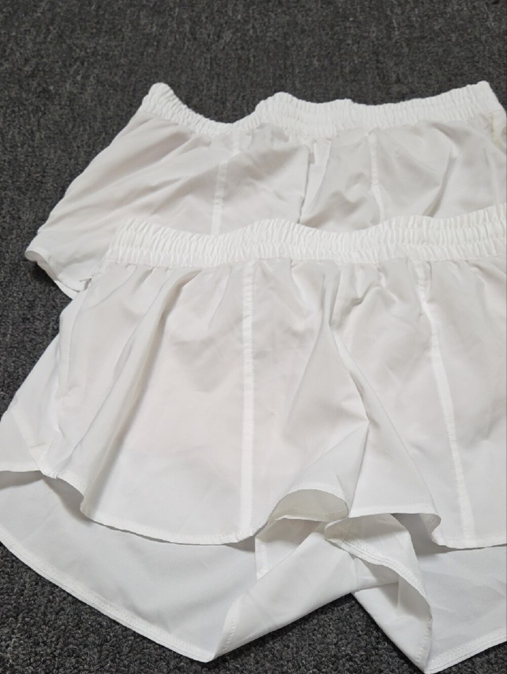 (#2C) 2 All in motion White Athletic Running Shorts - Women's - Picture 7 of 8